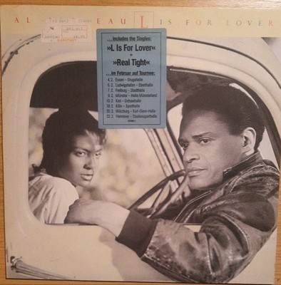 Vinyl LP 12 Al Jarreau - L is for Lover 1986 (Seite A Ex+/ Seite B VG+++/Ex) WEA