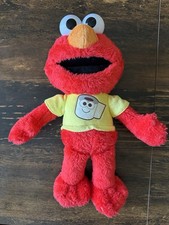 Sesame Street Potty Elmo Toy Plush Talks Sings - works great