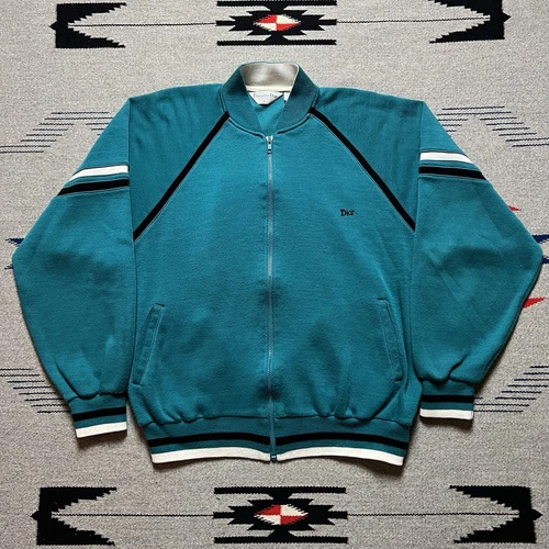 Veste de survêtement homme Christian Dior Monsieur sweat zippé intégral vintage années 80 taille XL