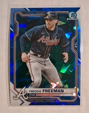 2021 Bowman Chrome Sapphire Edition Freddie Freeman 