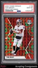 2020 Panini Mosaic Mosaic Reactive Green #135 Tom Brady PSA 10 GEM MINT