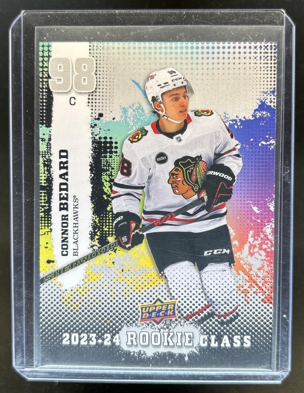 2023-24 Upper Deck Connor Bedard Commemorative Class Rookie RC #RC-21 Blackhawks
