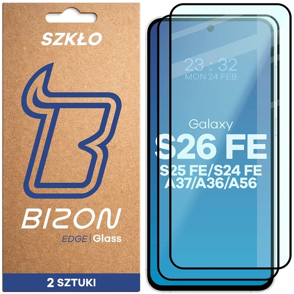 2X Schutzglas FüR Galaxy S25 FE/S24 FE/A36 5G/A56 5G Bizon Displayschutzglas-image