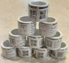 Collection 10 ROLLS Of 100 USPS Postage  -1000 PCS-Special Sale /2024 