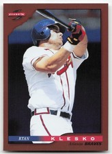 1996 Score #3 Ryan Klesko Dugout Collection (Series One)