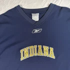 NBA Indiana Pacers Basketball Warm Up Shirt Mens 3XL Signed J.Bender Y2k Reebok