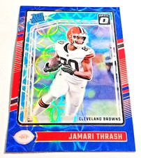 2024 Panini Donruss Optic #241 Jamari Thrash Blue Scope Rated Rookie Browns J143