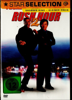 Rush Hour 2 -  Jackie Chan, Chris Tucker, John Lone, Zhang Ziyi - DVD Neu