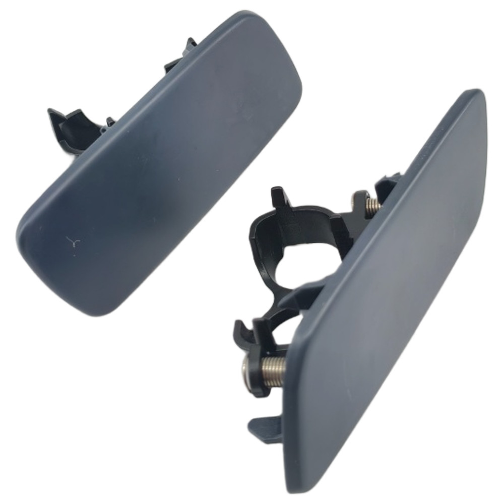 Front Left+Right Headlight Cleaning Nozzle Cover For 10-18 Rolls-Royce Ghost