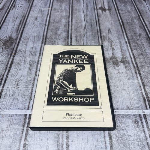 The New Yankee Workshop Playhouse Program #612D With Plänen Rare DVD PBS Series