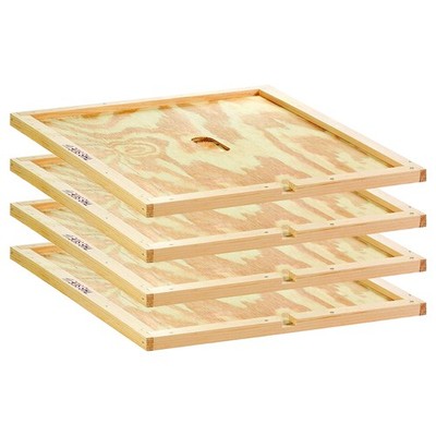 Allied Precision 3/8-Inch Plywood Beehive Insulation Inner Cover (4 Pack)
