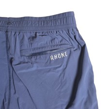 Rhone Mako Lined Training Shorts Men M Navy Blue Gym Workout Athletic Activewear