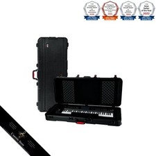 Gator Cases Hard Case for Keyboard 61-Key Compatible Lightweight PE Construction