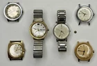 Lot Of 6 Vintage Timex Mechanical Wind Up Watch Lot - Working & Parts/Repair