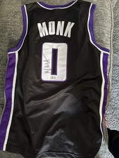 Malik Monk Sacramento Kings Signed Autographed Jersey Beckett Certified Rare XL