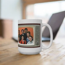 Happy Days TV Show Tv Retro Design Ceramic Mug 15oz Extra Large 