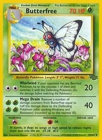 Pokemon Butterfree (33/66) Jungle LP