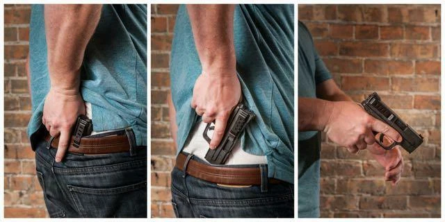 Techna Clip AMEND2 Gun Belt Clip for S&W SHIELD 9 & 40 Smith and Wesson SHBR - Image 4 of 4