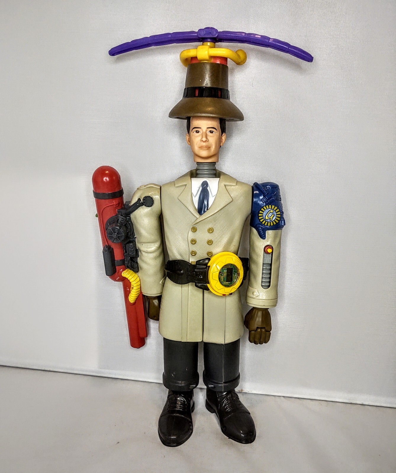 14" Vintage McDonald's Happy Meal Toy 1999 Inspector Gadget Action Figure - Picture 7 of 12