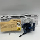 GI JOE COBRA TROUBLE BUBBLE FLIGHT POD ALMOST COMPLETE W/CARD & INSTRUCTIONS