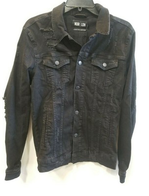 black denim jacket ebay