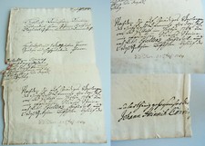 Document Campen 1769: Oberamtmann Conring, Fallerlebisches Steintor Braunschweig