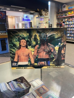AEW - Action Figure Jurassic Express 2-Pack: Jungle Boy E Luchasaurus - Exclusive Ringside Collection - 3