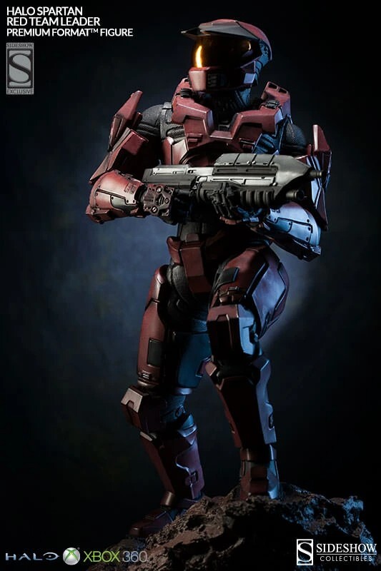 HALO SPARTAN RED TEAM LEADER Premium Format Figure Sideshow