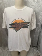 Vintage Single Stitch Beverly Hills Rodeo Drive White T-Shirt
