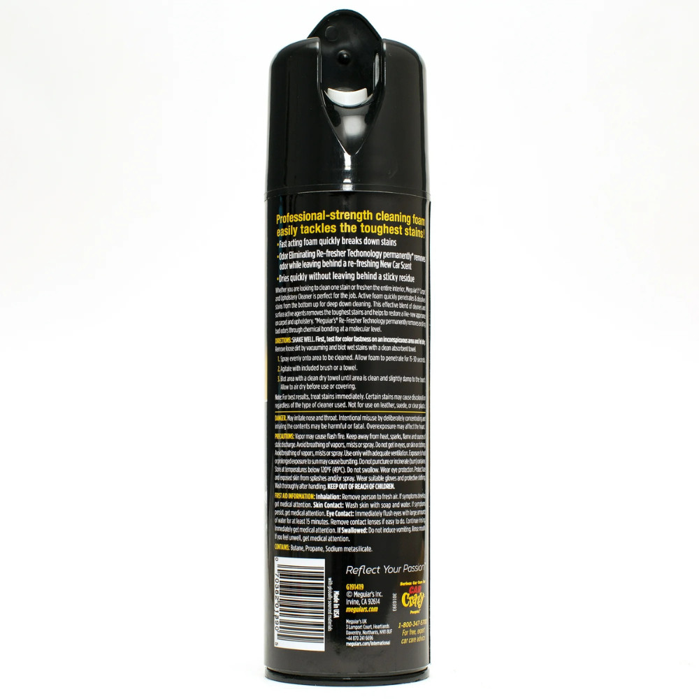 Meguiar's Carpet & Upholstery Cleaner – Car Upholstery Cleaner & Fabric Cleaner
