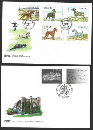 Ireland 1983 FDC First Day covers ( 5 different)