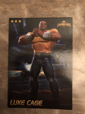 Marvel Contest Of Champions Arcade Dave and Busters #45 Luke Cage Non Foil Card