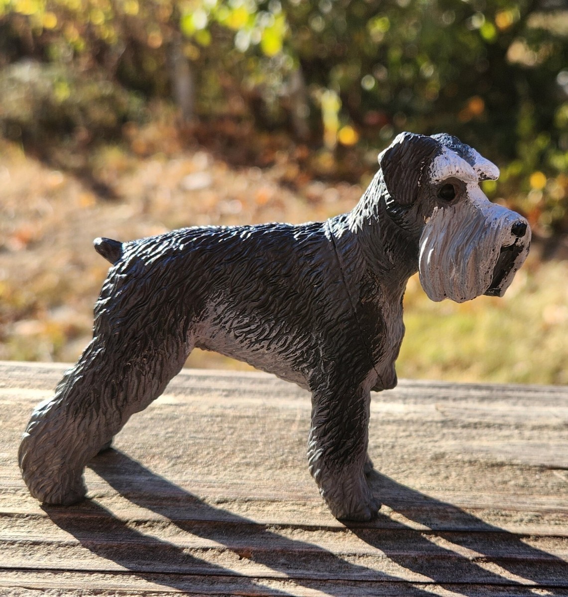 Custom CM Schnauzer mix dog for Farm Dollhouse Horse Barn non