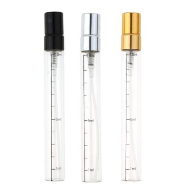 5x leere Parfüm Aftershave Sprühflaschen nachfüllbar feiner Nebel Sprüher 10ml