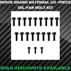 1978 1987 Buick Grand National Gnx T Type TTA Oil Pan Timing Cover 20 14 Bolt GM