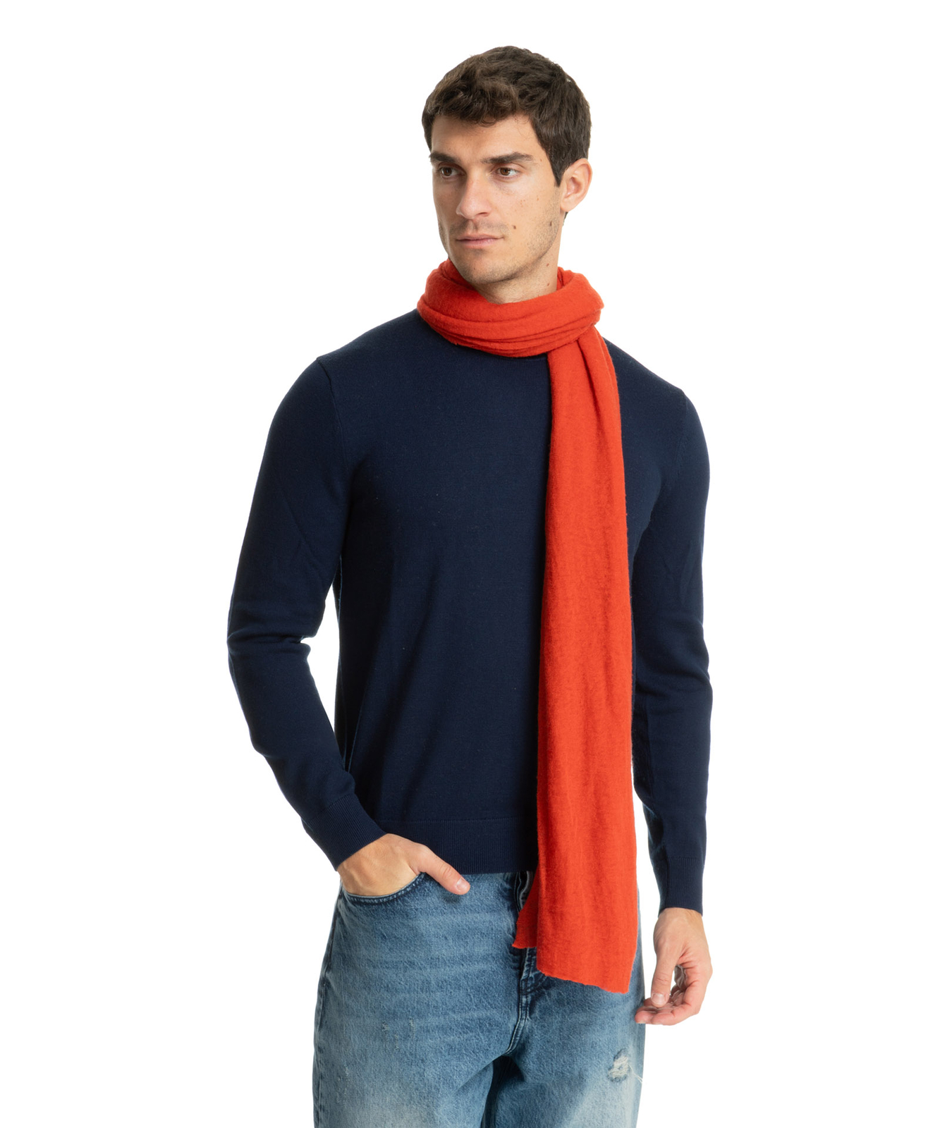 Булавка 1876 от Ботто Джузеппе Кашмира-Schal herren 5505F101-0013 Arancione tuch 74090₽