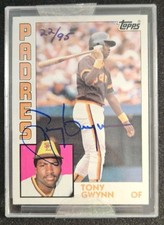 2004 Topps Originals Signature Edition Buyback Autographs Tony Gwynn #TG84 /95