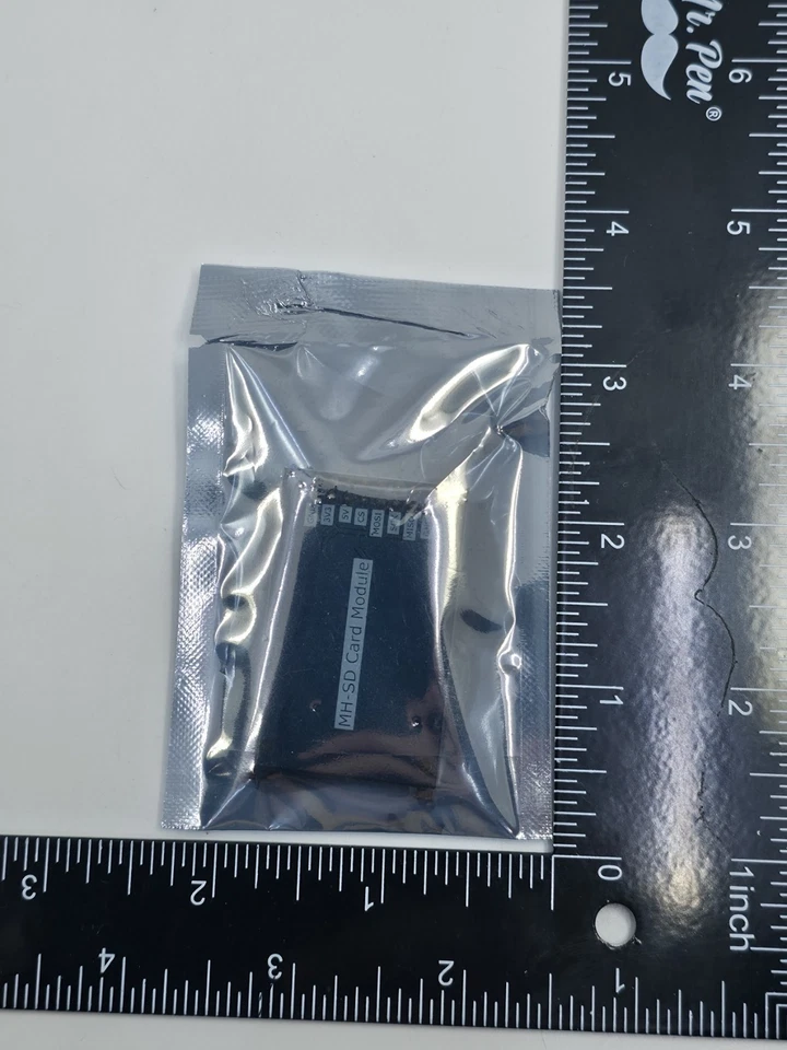 Nuevo lote de 5 módulos de tarjeta MH-SD para microcontrolador Arduino Raspberry Pi Foto 4 de 4
