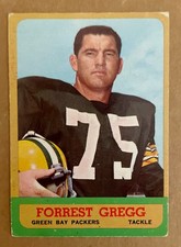 1963 Topps Green Bay Packers Forrest Gregg Football Card #89