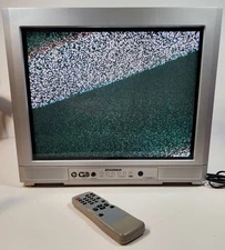 Sylvania 20" Model 6420FF CRT & Gaming TV w/REMOTE - TESTED & WORKS