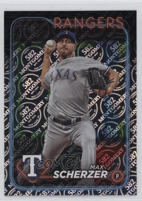 2024 Topps Series 2 582 Montgomery Club Max Scherzer #600 z7j