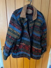 Vintage Woolrich Wool Jacket, Aztec Navajo, Made in USA, Size Womens Small