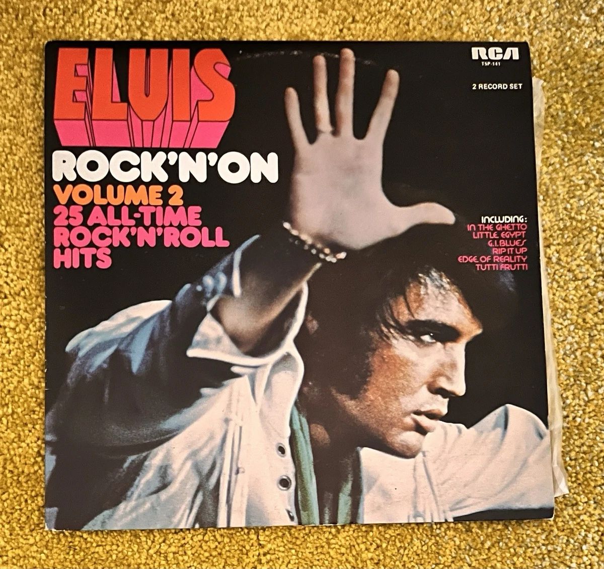 Elvis Rock 'N' On Volume 2 By Elvis Presley (2 x Vinyl LP, 1974)