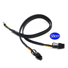 Mini 12Pin to 8 8Pin GPU Power Supply Cable For Dell PowerEdge R750 R7525 R750XS