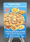 Domino's Pizza Hotel Key Card * Best Western San Diego * Vintage Ad FREE SHIP