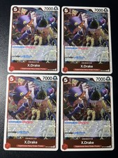 X.Drake OP14-016 x4 PLAYSET The Azure Sea's Seven Foil