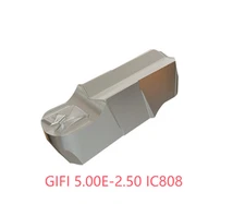 10 PCS  ORIGINAL  INSERTS     ‎GIFI 5.00E-2.50 IC808