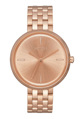 Nixon Vix Damenuhr mit klassischem Goldarmband