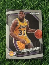 2024-25 Panini Prizm Black #268 Magic Johnson (Legends) Lakers HOF