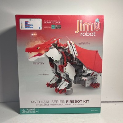 Jimu Robot Mythical Series FireBot Kit Interactive Coding Building Set